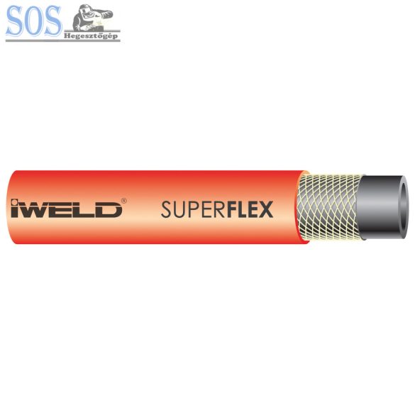 SUPERFLEX acetilén tömlő 10,0x3,5mm (50m)