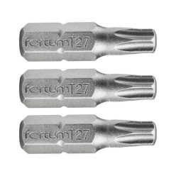 behajtóhegy TORX, 3 db, S2 acél; T 45×25mm, bliszteren