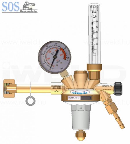 IWELD DYNAREG Argon rotaméteres nyomáscsökk.230/30l/min (H)