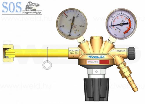 IWELD DYNAREG Propán-bután nyomáscsökkentő 20/1,5bar (2órás)
