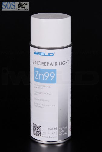 ZINCREPAIR LIGHT 99%-os fényesen világos cink spray 400ml