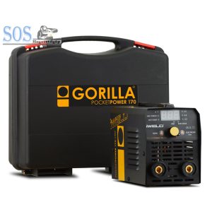 IWELD GORILLA POCKETPOWER 170 VRD (160A) Heg.inverter, koffer nélkül!