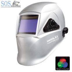 IWELD FANTOM 4.6 Automata hegesztő fejpajzs (ezüst-metál)