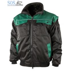 Albatros Allround 4in1 pilóta dzseki fekete/zöld