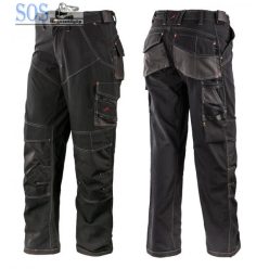   Albatros 'FreestyleSR' Munkavédelmi deréknadrág fekete 