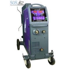   Parweld 300A-es impulzus/duplaimp kompakt MIG/MAG hegesztőgép PRO panel