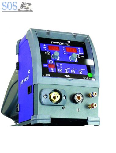 Parweld 400A-os imp/duplaimp különtolós MIG/MAG vízhűtéses hegesztőgép PRO panel
