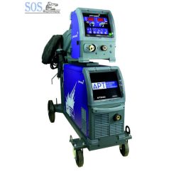   Parweld 400A-os imp/duplaimp különtolós MIG/MAG vízhűtéses hegesztőgép RAPID panel