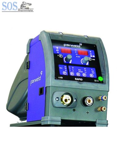 Parweld 500A-os imp/duplaimp különtolós, MIG/MAG vízhűtéses hegesztőgép RAPID panel