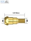 Közdarab M6 250A (5db/cs)