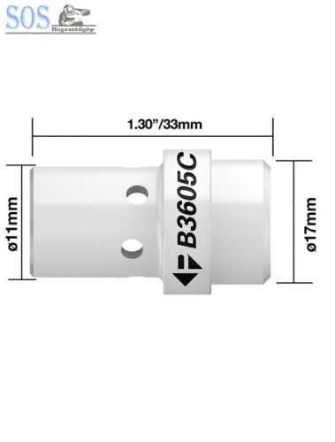 Kerámia gázdiffúzor 340A (5db/cs)