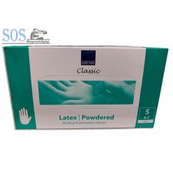   601310 - Latex egyszerhasználatos kesztyű, púdermentes (100 db)