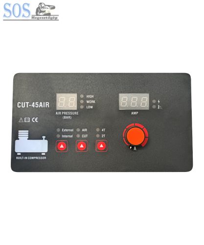 ALFAWELD CUT 45AIR PILOT inverteres plazmavágó beépített kompresszorral+AG60/5m munkakábellel