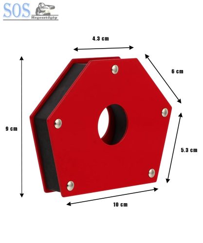 Mágneses multi szögbeállító 25kg 30°-45°-60°-75°-90°