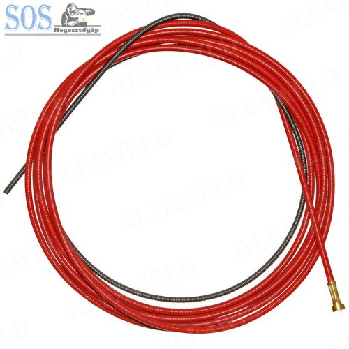 Huzalvezető spirál 1,0-1,2mm/4,2m PIROS