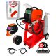 ALFAWELD Handy MIG 200 LED Synergic inverteres hegesztőcsomag 5kg CO2 palackkal