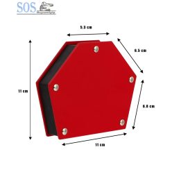   Mágneses multi szögbeállító 35kg 30°-45°-60°-75°-90°
