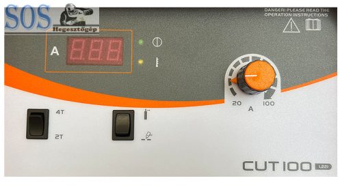 Jasic CUT100 (L221) CNC inverteres plazmavágó+P80 munkakábel centrál csatlakozóval