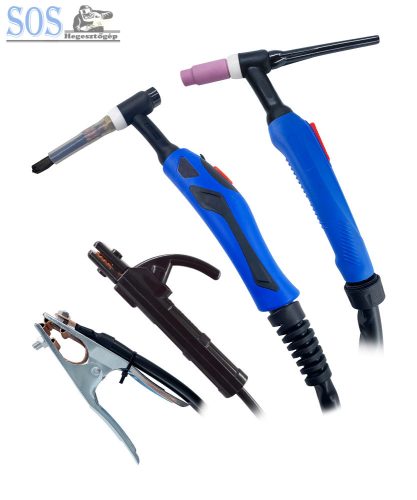 ALFAWELD HTIG-200P COLD DC AWI inverteres hegesztő és varrattisztító gép tartozékokkal