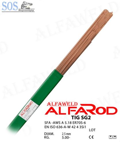 Hegesztőpálca ALFAROD TIG SG2 2,4mm