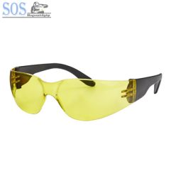 Védőszemüveg, uv-álló, sárga