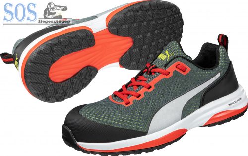 Puma Speed Green Low S1P ESD HRO SRC munkavédelmi cipő