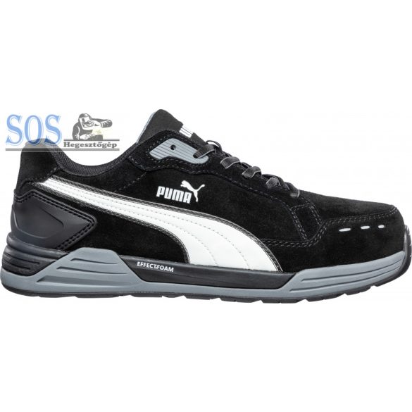 Puma Airtwist Black Low S3 ESD HRO SRC munkavédelmi cipő