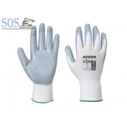   A319 - Nylon tenyérmártott nitril kesztyű (kisker csomagolás)