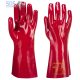 A435 - PVC hosszú szárú kesztyű 35 cm