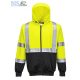 B315 - Hi-Vis kéttónusú kapucnis pulóver