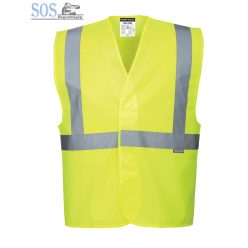 C472 - Jól láthatósági egy csíkos mellény