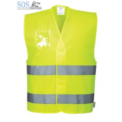   C475 - Jól láthatósági mellény - azonosítókártya tartóval