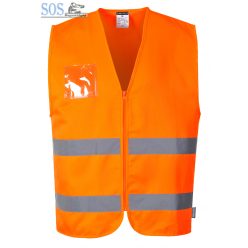 C497 - Hi-Vis kevertszálas mellény