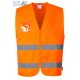 C497 - Hi-Vis kevertszálas mellény