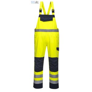 MV27 - Hi Vis MODAFLAME kantáros nadrág