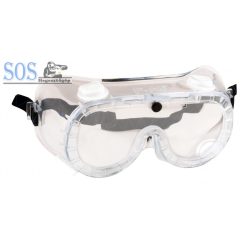 PW21 - Gumipántos (indirekt) védőszemüveg