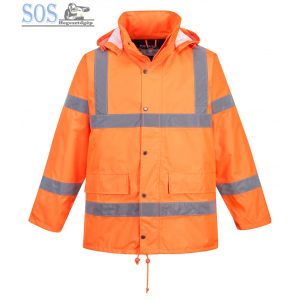 RT34 - Jól láthatósági lélegző kabát vasúti dolgozók részére