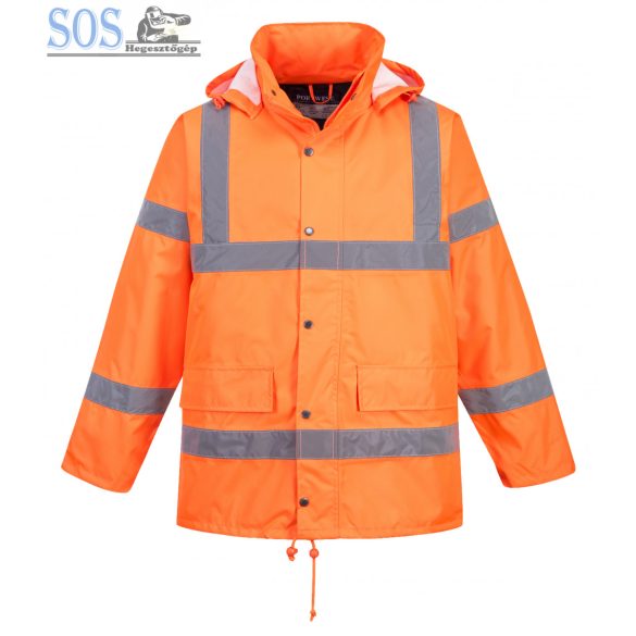 RT34 - Jól láthatósági lélegző kabát vasúti dolgozók részére
