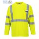 S191 - Hivis hosszú ujjú póló zsebbel