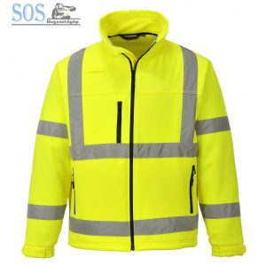 S424 - Jól láthatósági Softshell dzseki (3L)