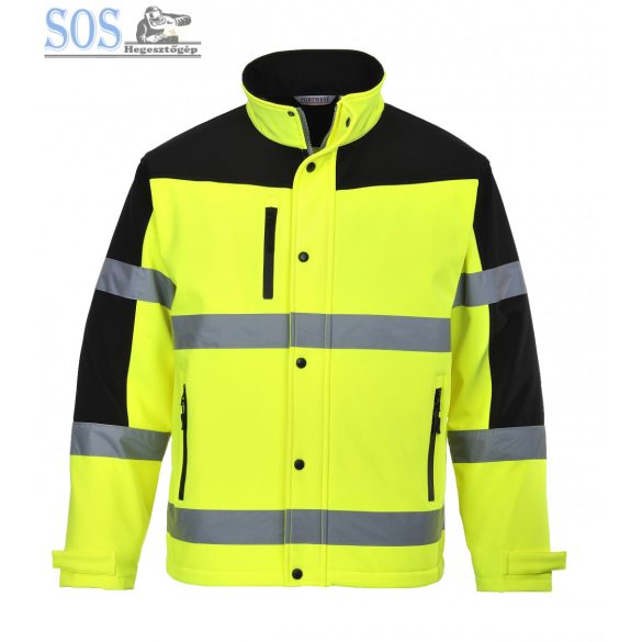 S429 - Kéttónusú Softshell kabát