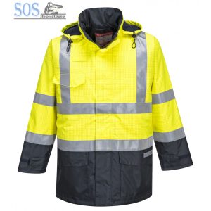 S779 - Hi-Vis Multi Protection antisztatikus és lángálló kabát