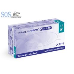   Sempercare Nitrile Skin2 egyszerhasználatos púdermentes nitril kesztyű 200db/doboz