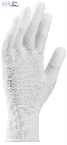 LEO - Ujjvégen mártott nylon kesztyű