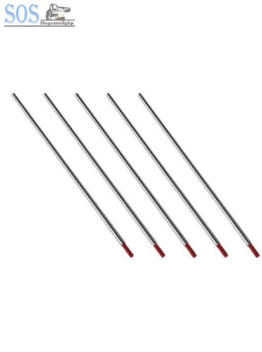 1.6mm 175mm piros wolfram 2% thor (10db/cs)