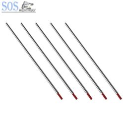 2.4mm 175mm piros wolfram 2% thor (10db/cs)