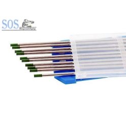 2,4mm 175mm pure, zöld wolfram (10db/cs)