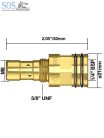 Hegesztőfej közdarab XP8-450W pisztolyhoz (5db/cs)