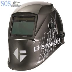   Automata fejpajzs, Parweld grafit-metál színű, 4 szenzoros, nagy TRUE COLOR látómezős 100x52mm. DIN 5-13,