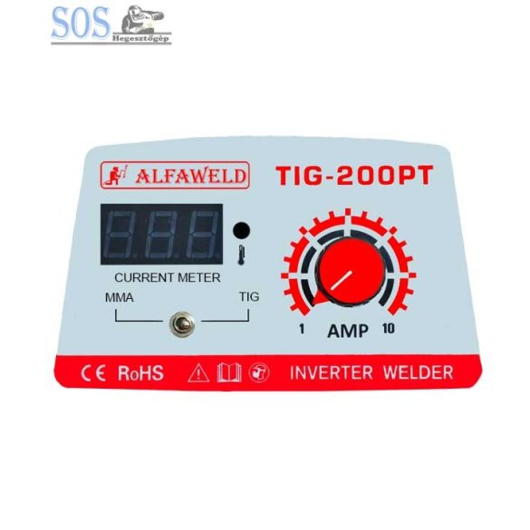 Alfaweld TIG-200PT inverteres AWI DC hegesztőgép